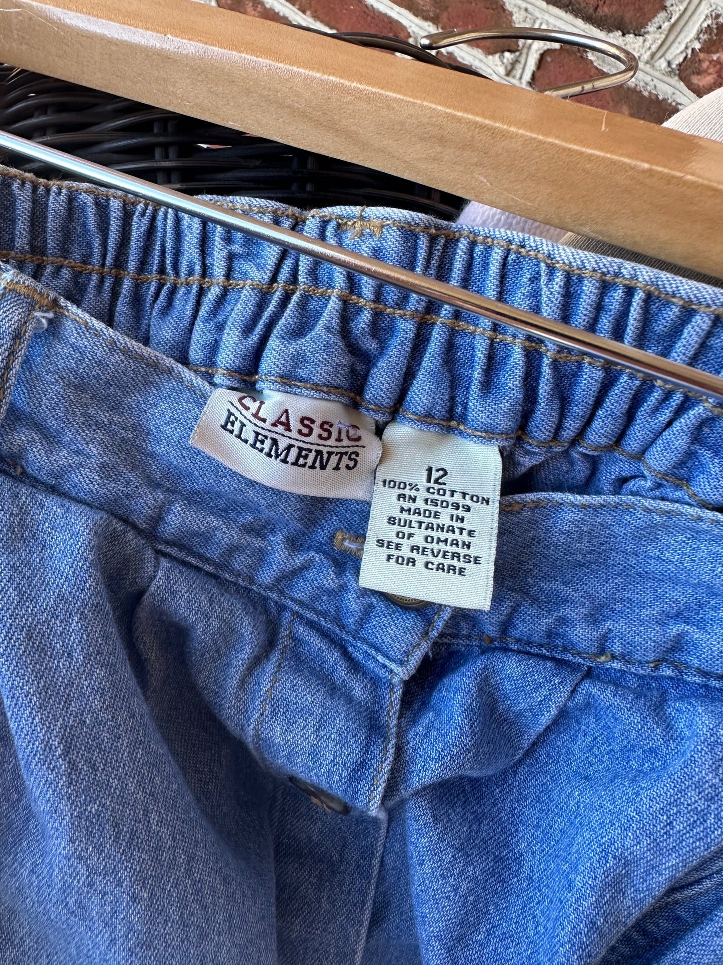 Vintage Denim Skirt
