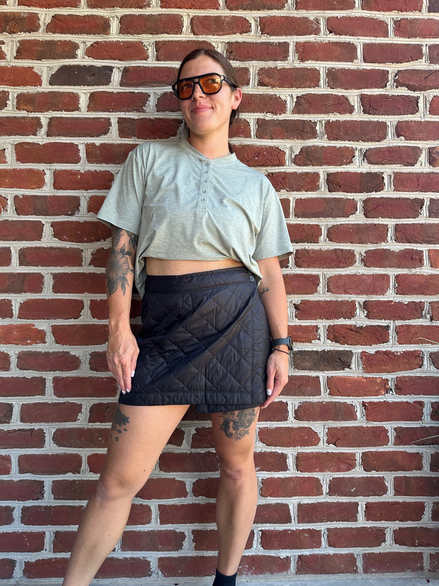 Woolrich Puffer Wrap Skirt