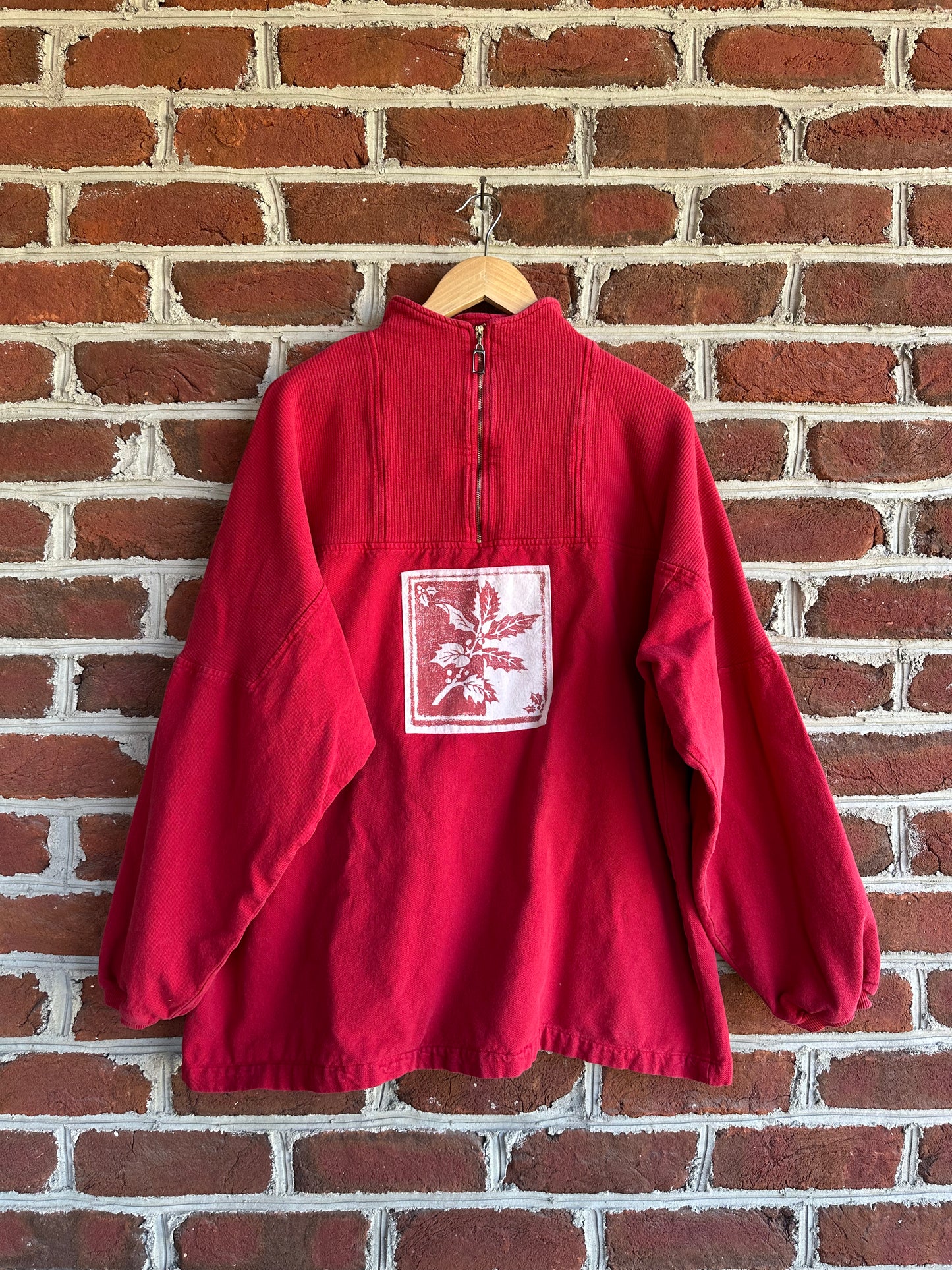 Coldwater Creek Patchwork quarter zip