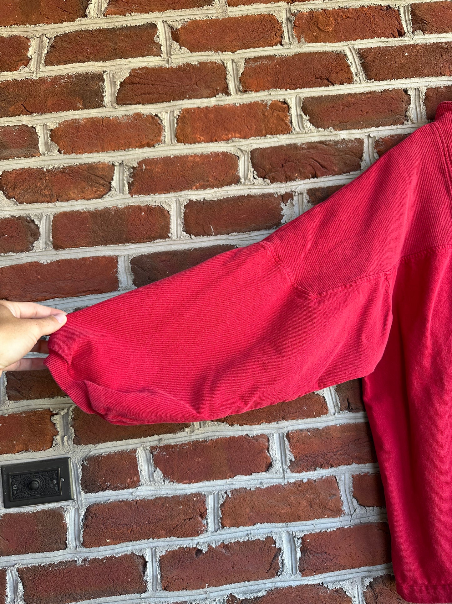Coldwater Creek Patchwork quarter zip