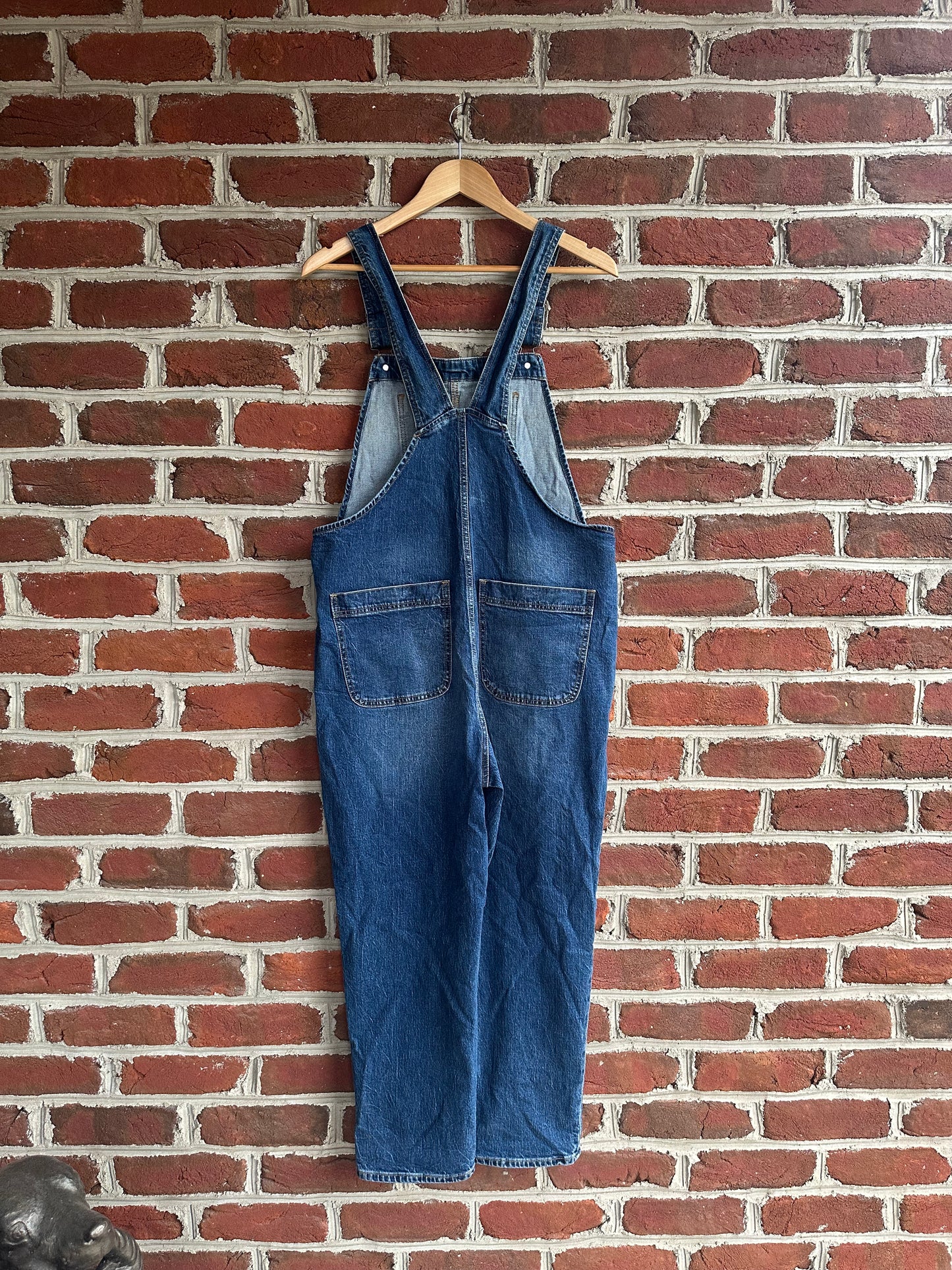 J Crew denim overalls - womens