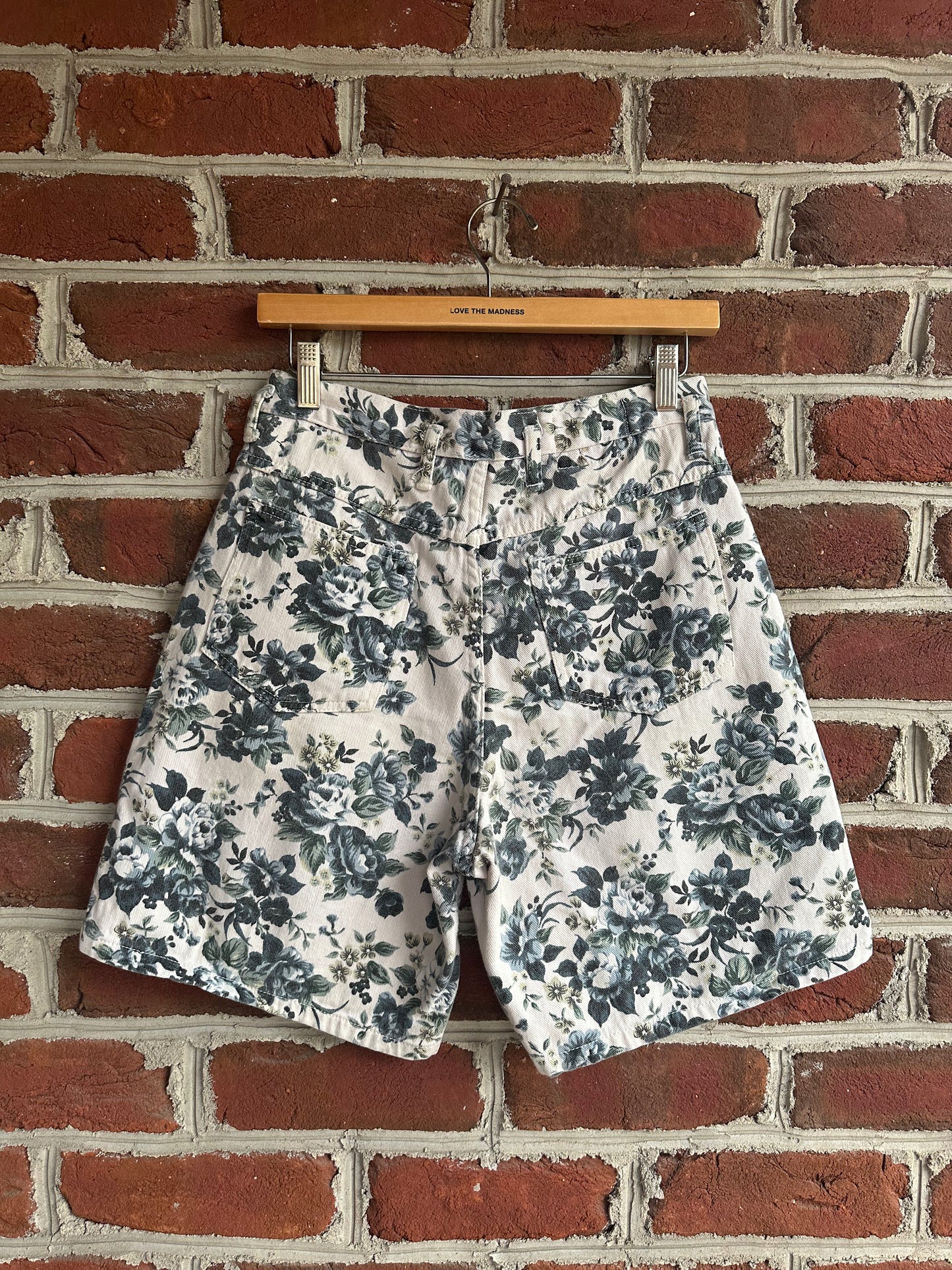 Vintage floral shorts