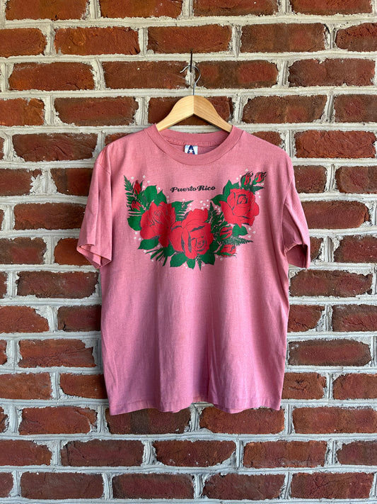 Single Stitch Puerto Rico T-Shirt (Unisex)
