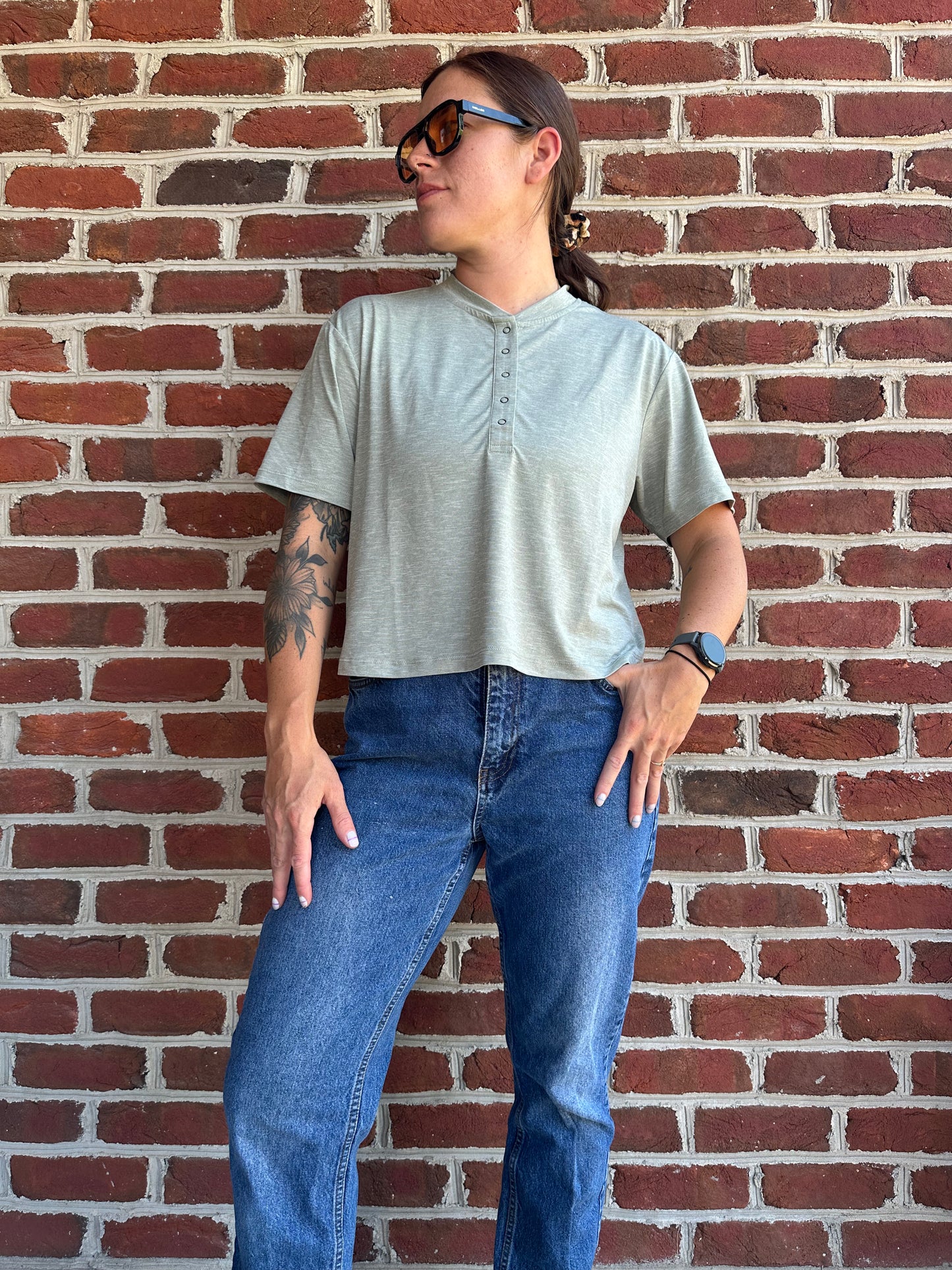 Prana Sol Searcher Short Sleeve Henley