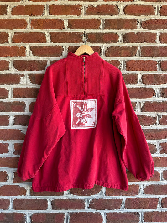 Coldwater Creek Patchwork quarter zip