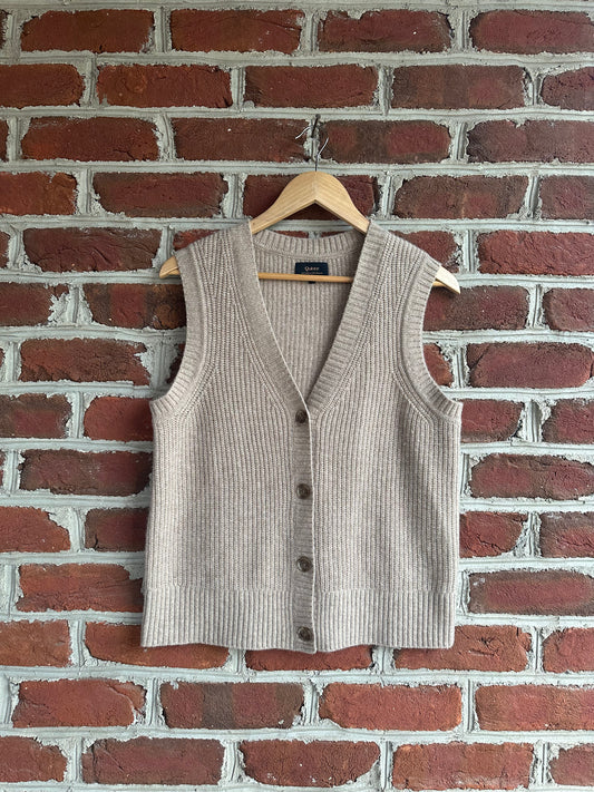 Quince Mongolian Cashmere Sweatervest