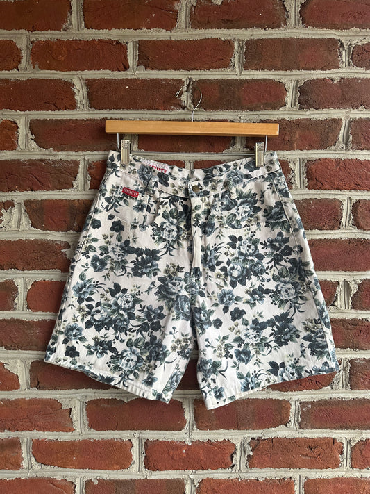 Vintage floral shorts
